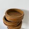 Antique Swedish Wooden Primitive Bowls, Set of 3 10