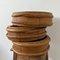 Antique Swedish Wooden Primitive Bowls, Set of 3 8