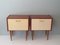 Mid-Century Bedside Tables, 1950s, Set of 2 1
