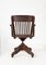 English Captains Office Swivel Desk Chair by Hillcrest Adjustable Edwardian, 1920s, Image 6