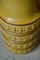 Vaso vintage in ceramica gialla di Scheurich, Immagine 2