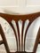 Victorian Mahogany Inlaid Dining Chairs, Set of 10 14