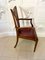 Victorian Mahogany Inlaid Dining Chairs, Set of 10 8