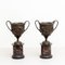 Antique Italian Pompeian Style Tazzas in Bronze, Set of 2 4