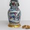 Antike chinesische Tischlampen mit Porzellanfuß, 2er Set 14