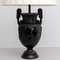 Lampes de Bureau Antiques avec Vases Townley, France, Set de 2 6