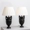 Antique French Table Lamps with Townley Vases, Set of 2, Image 3