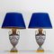 Chinese Table Lamps with Porcelain Bases, 1800, Set of 2 2