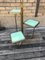 Mid-Century Modern German Plant Stand with Steel Tube in Mint 2
