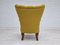 Dänischer Relax Sessel aus Wollstoff & Eiche, 1950er 10