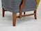 Danish Relax Wool Fabric & Oak Armchair, 1950s, Image 14