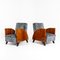 Art Deco Lounge Chairs, 1920s, Set of 2 1