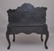 19th Century Highly Carved Japanese Desk and Chair, Set of 3, Image 4