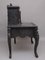 19th Century Highly Carved Japanese Desk and Chair, Set of 3, Image 6