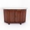 Antikes italienisches Sideboard aus Holz und Marmor 7