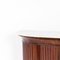 Antikes italienisches Sideboard aus Holz und Marmor 4