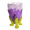 Clear Clear Lilac, Clear Purple and Matt Dust Green Extracolour Vase by Gaetano Pesce for Fish Design 1