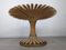 Carved Wood Palm Tree Table from Chelini Florence, Italy, 1970s, Image 7