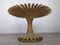 Tisch aus geschnitztem Holz mit Palmen von Chelini Florence, Italien, 1970er 7