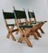 Dutch Brutalist Dining Chairs in Oak and Leather by Bram Sprij, Set of 4, Image 8