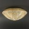 Vintage Glass Ceiling Light or Flush Mount from Limburg, Germany, 1970s, Image 6