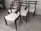 Scandinavian Leather Chairs, Set of 6, Image 9