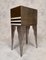 Living Room Dressers in Lacquered Wood and Hammered Metal, 1990, Set of 2, Image 8