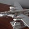 Avión modelo Boeing B-29 Superfortress estadounidense de aluminio, años 70, Imagen 2