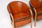 Vintage Danish Leather Armchairs by Stouby, Set of 2 6