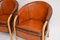 Vintage Danish Leather Armchairs by Stouby, Set of 2, Image 7