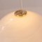 Large White Murano Glass Ceiling Lamp with Filigree Spiral 8