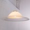 White Murano Glass Ceiling Lamp with Hot Applications 5