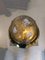 Ceiling Lamp with Three Brass Lights and Murano Glass Dome 5