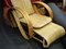 Rattan Chaise Longue in the Style of Paul Frankl, 1950s-1960s 5