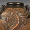 Große chinesische Mid-Century Bodenvase aus Terrakotta 9