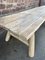 French Primitive Farm Table in Beech 17