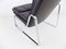 Black Leather Lounge Chair by Gerd Lange for Drabert, Image 6