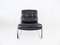 Black Leather Lounge Chair by Gerd Lange for Drabert, Image 14