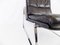 Black Leather Lounge Chair by Gerd Lange for Drabert, Image 10