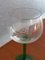 Wine Glasses in Clear & Green, Set of 10 6