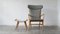 Set of Model AP-16 Easy Chair and Ottoman by Hans J. Wegner for AP-Stolen, 1951 2