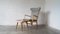 Model AP-16 Easy Chair and Ottoman by Hans J. Wegner for AP-Stolen, 1951, Set of 2, Image 3