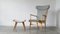 Model AP-16 Easy Chair and Ottoman by Hans J. Wegner for AP-Stolen, 1951, Set of 2, Image 1