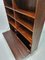 Vintage Bookcase with Bar Cabinet in Rosewood 10