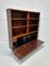 Vintage Bookcase with Bar Cabinet in Rosewood 5