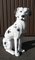 Large Mid-Century Ceramic Seated Dalmatian Dog, Italy, Image 1