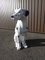 Großer Mid-Century Keramik Dalmatiner Hund, Italien 5