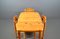 Mesa de comedor y sillas de Rainer Daumiller, años 70. Juego de 4, Imagen 4