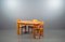 Mesa de comedor y sillas de Rainer Daumiller, años 70. Juego de 4, Imagen 1