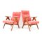 Fauteuils Mid-Century Modernes en Teck, 1960s, Set de 2 2